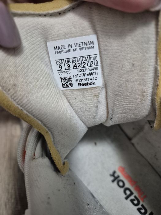Кецове Reebok the pump