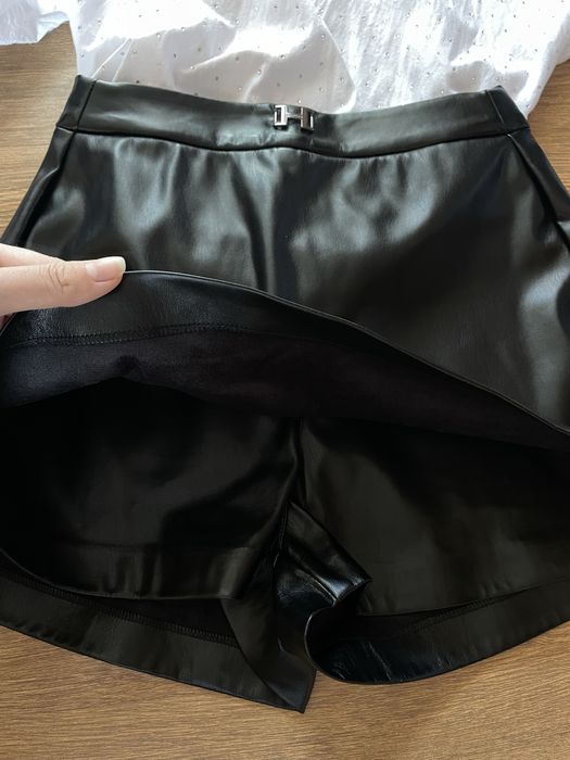 Кожена пола панталон Junona