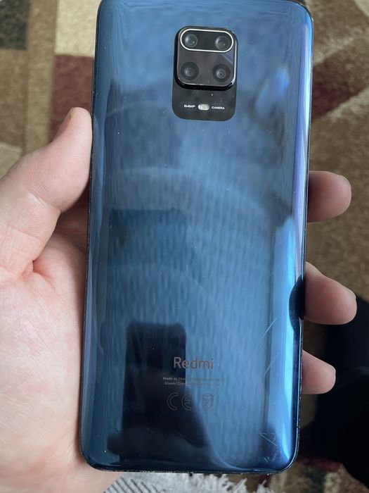 Редми нот 9про синий