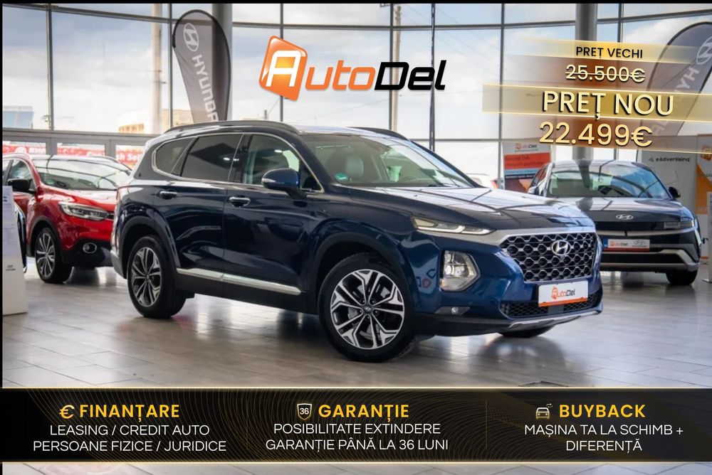Hyundai Santa Fe 2.2CRDI 4x4 Automat "Premium 7 Locuri / Posibilitate Leasing /
