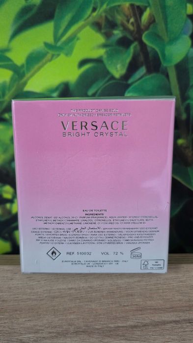Apa de toaleta Versace Bright Crystal, edt, 90 ml, dama, nou, sigilat
