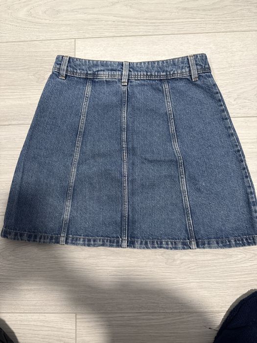 H&M дънкова къса пола