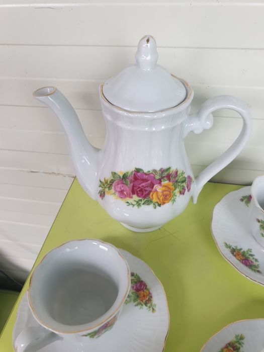 Set cești cafea și ceainic