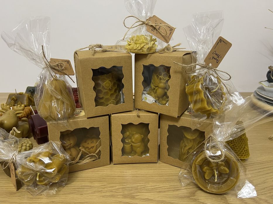 Свещи от пчелен восък