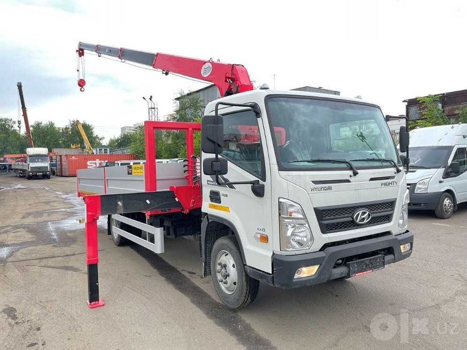Кран манипулятор Hyundai 4х2