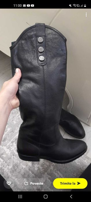 Cizme din piele naturala noi