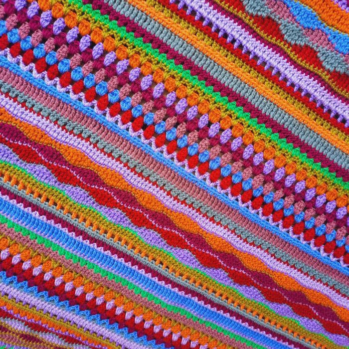 Плед ручной работы