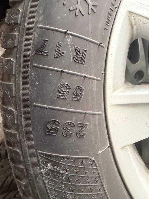 Set jante originale R17 VW SEAT SKODA prindere 5x112 235.55.r17 bonus anv iarna profil bun