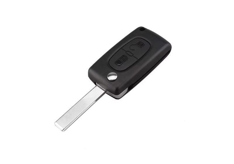Кутийка за ключ с 2 бутона CITROEN & PEUGEOT, HU83, CE0536