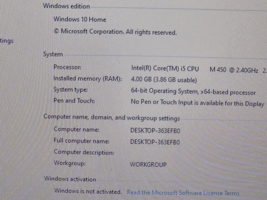 vand laptop de 15-17 inch..i3-i5-Pentium..pt Film-Muzica-Youtub