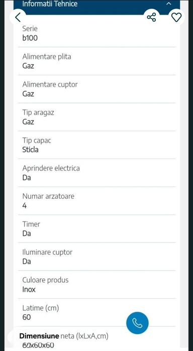 Aragaz Beko cu grill și rotisor