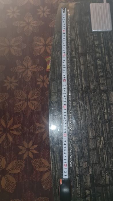 Серебряная цепочка тросс лисий хвост (византийское)