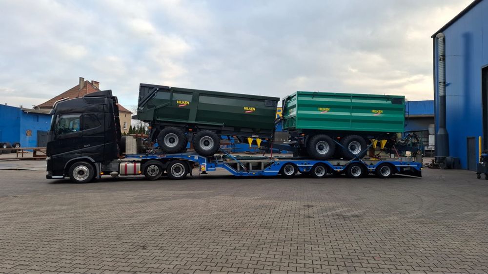 Vand semi trailer mega, 4 axe