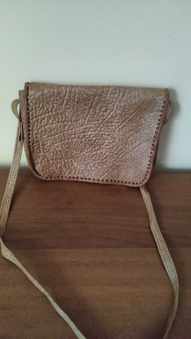 Ретро кожено чанте 20 х 15 см