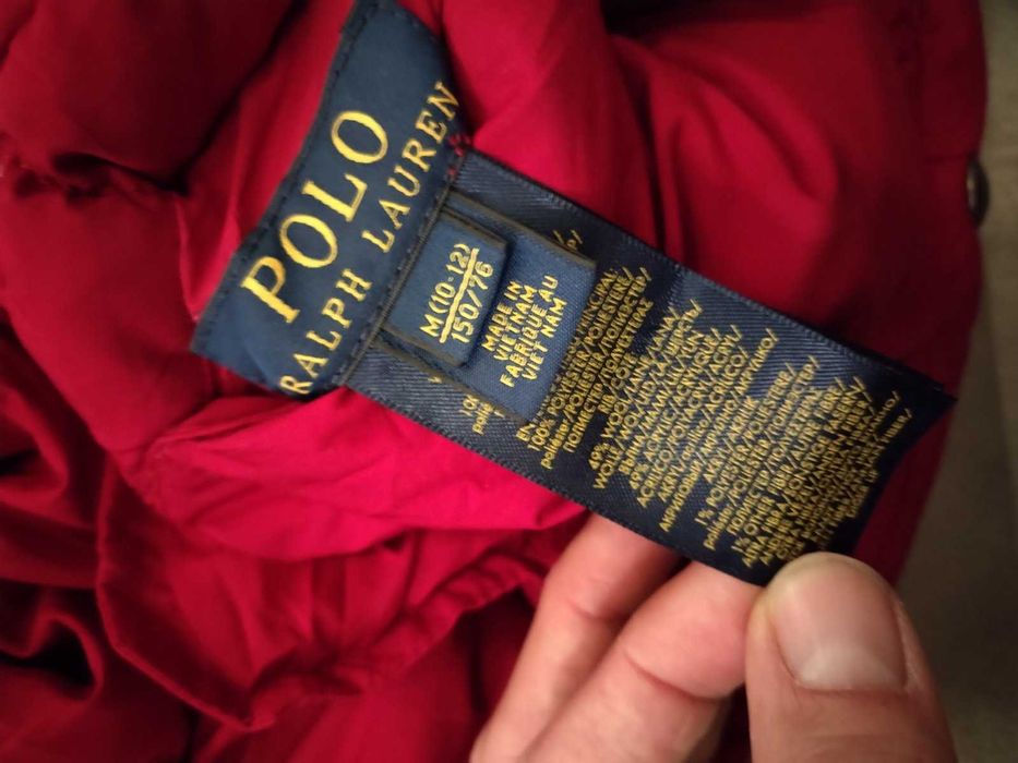 Polo Ralph Lauren - двулицев детски елек 10-12год.