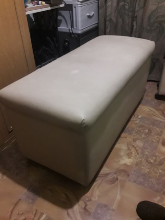 Продам большой пуфик-сундук, 2х местный, банкетка, прикроватный пуфик