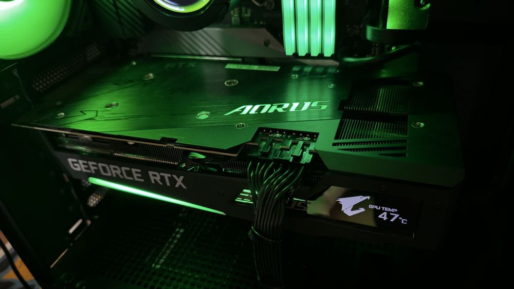 Видео карта Gigabyte Aorus Master RTX 3070