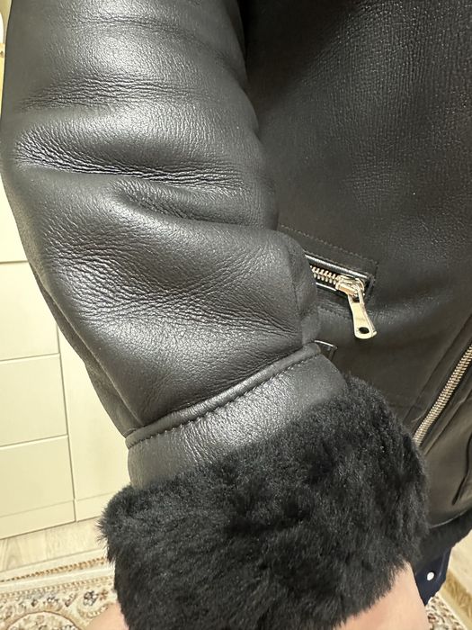 Продам кожанную дубленку зима