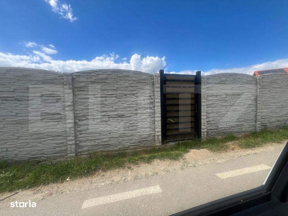 Teren intravilan, 1231 mp, dubla deschidere, zona Preajba