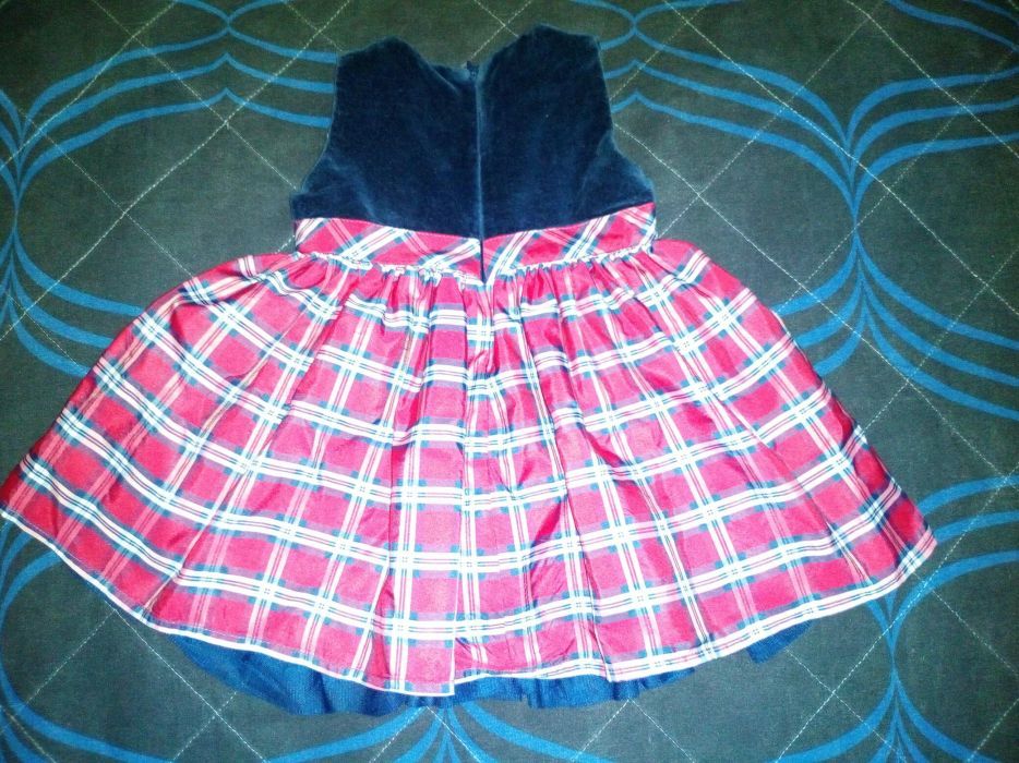 Праздничное платье до 90 см