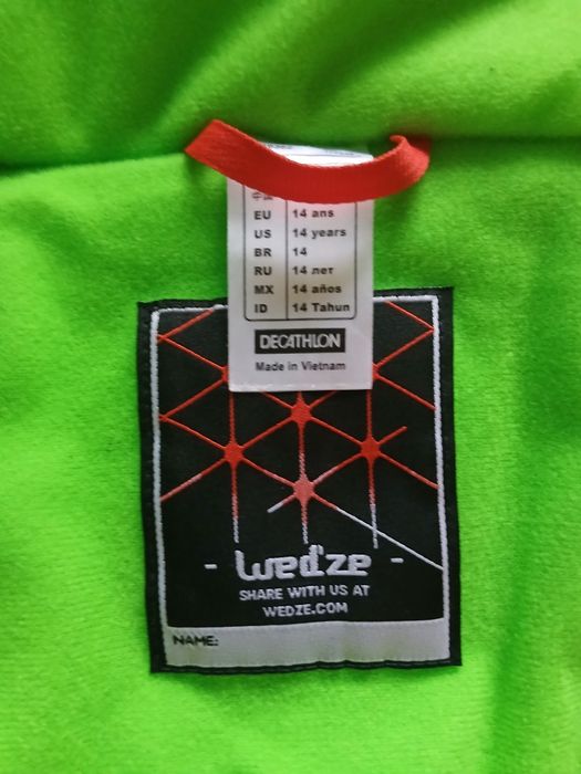 Geacă schi / iarnă copii WEDZE (Decathlon), 14 ani