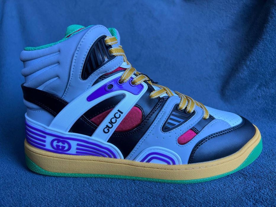 Gucci Basket High Black Demetra   43