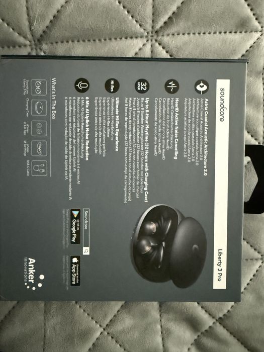 Безжични слушали висок кклас - SoundCore Liberty 3 pro