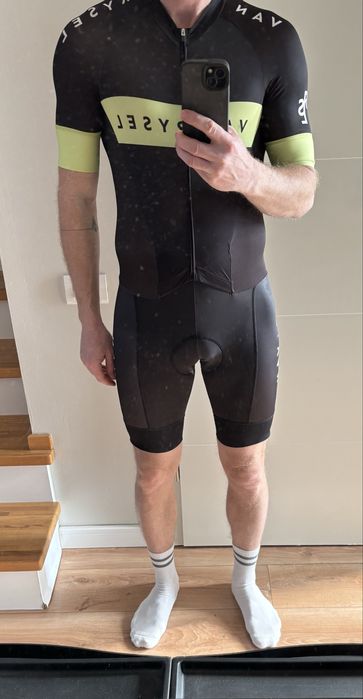 Tricou pantalon ciclism Van Rysel