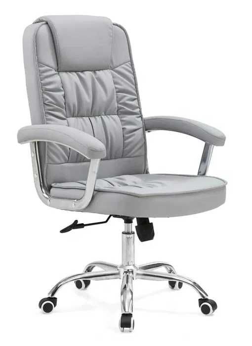 Современная кресло Leo chrome для офиса и для дома доставка бесплатная