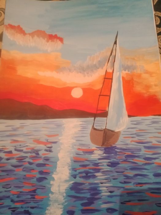 Қолдан салынған суреттер сатылады