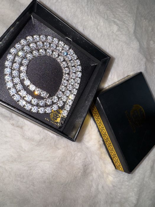Мъжки ланец King Ice 6mm Tennis Chain с кутия