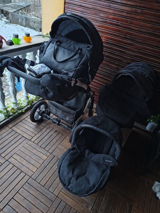 Carucior 3 in 1 Krausman Poema Black Ed. Limitata – Testat ADAC