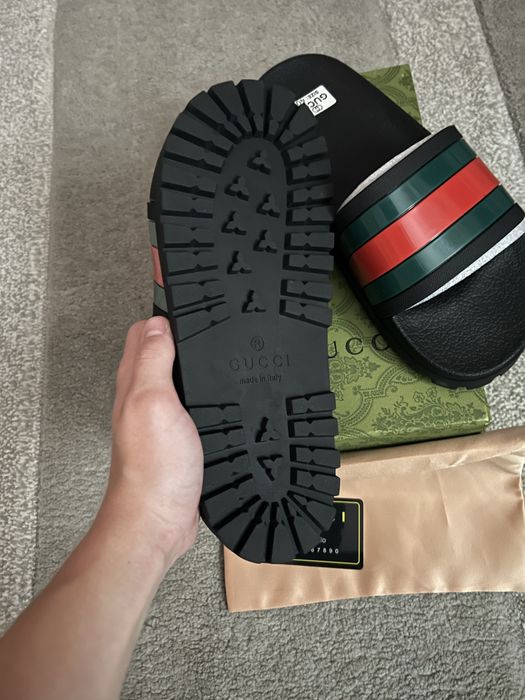 Gucci slides pentru vara