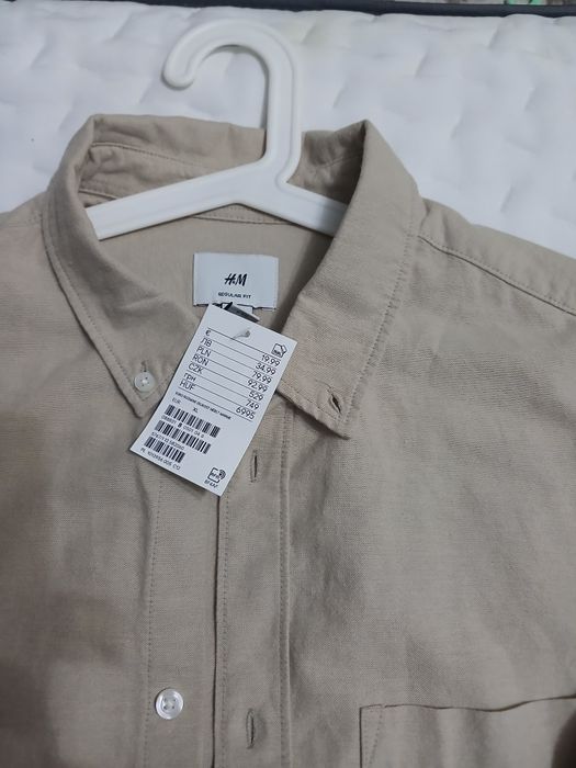 H&M оксфордская рубашка    original