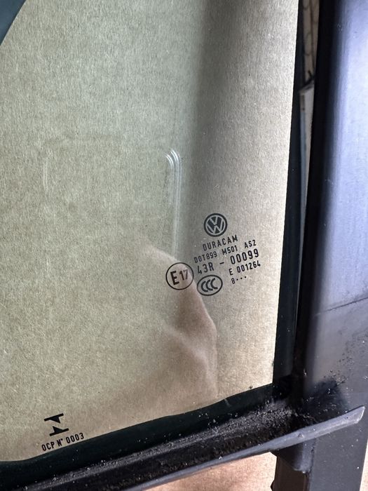 Geam mic usa stanga sofer vw touareg cr7 3 III 2018-2022