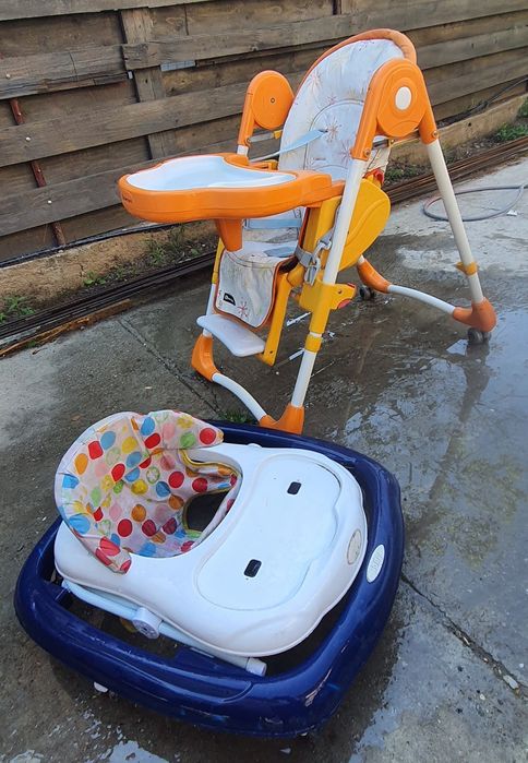 Scaun Bertoni hranire bebelus + premergator SuperBebe