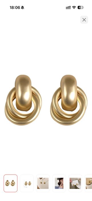 Новые серьги гвоздики