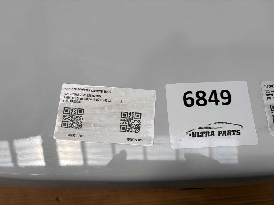 5-та Врата / Багажник За БМВ Г26 Г26ЛЦИ 7487540 BMW G26 G26LCI 300 Alpinweiss 3