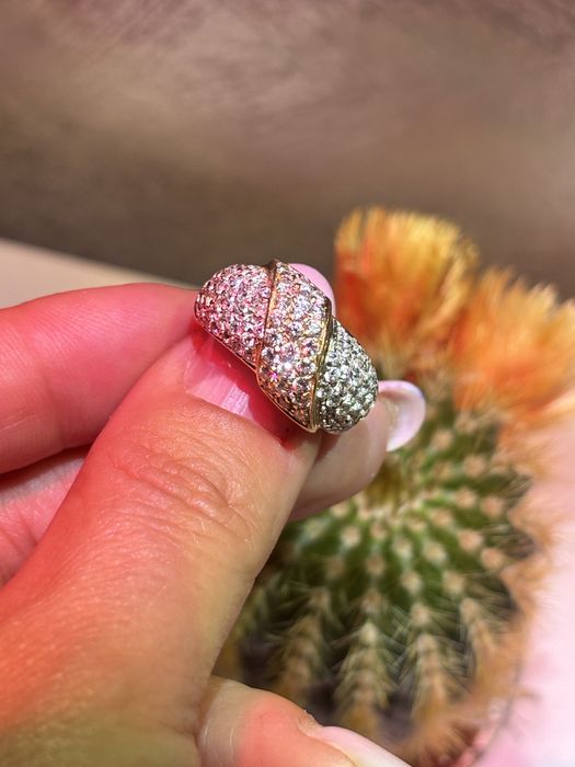Inel aur diamante naturale