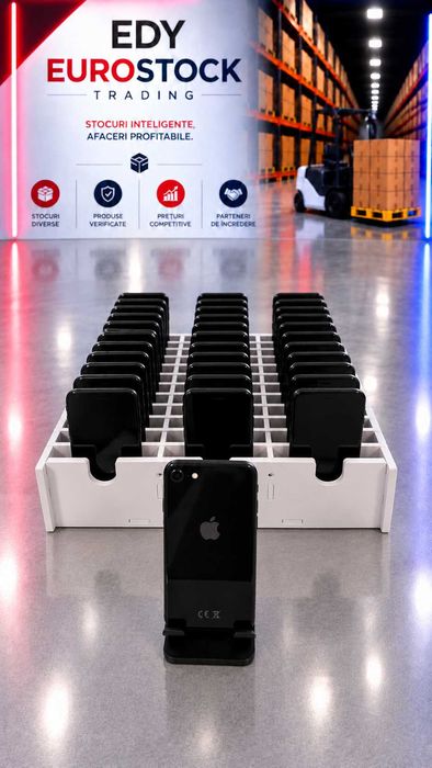 Telefon Apple iPhone SE , Negru, 64GB, 2020