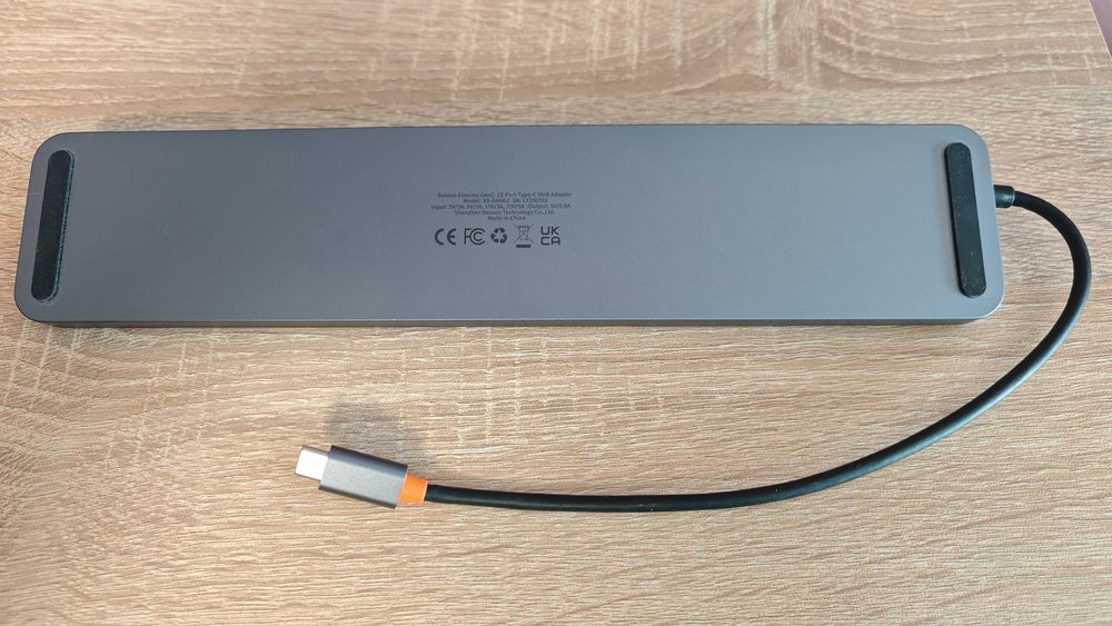 Baseus 12 в 1 USB HUB 4K HDMI SD Card Хъб