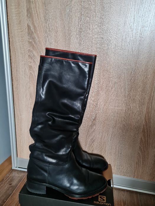 Сапоги зимние высокие