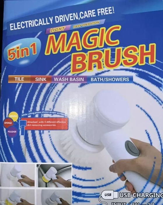 Elektr cho’tka oshxona, oyoq kiym, hammomni tozalash uchun