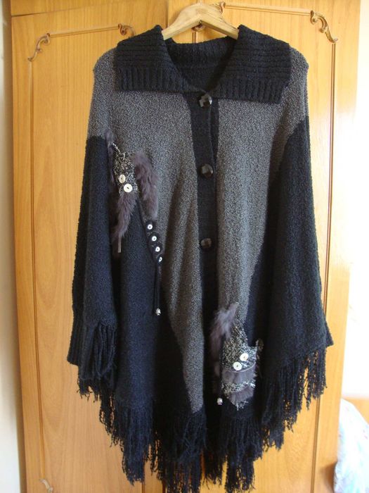 Дамско кожено палто