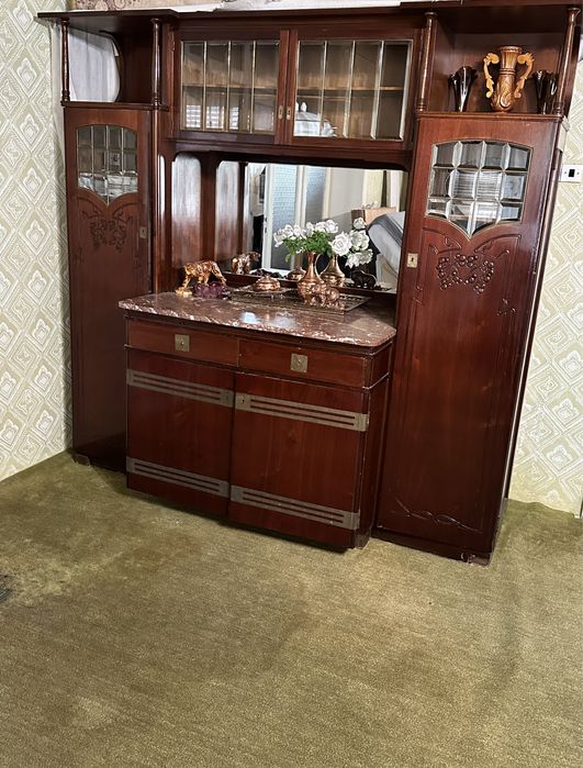 URGENT: Set Mobila Antica Autentica - Lux Art Nouveau lemn masiv