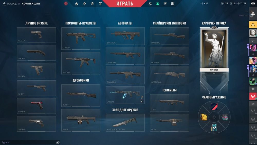 VALORANT Личный аккаунт