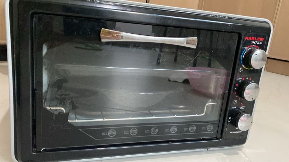 Асер печь (с двумя противнями)