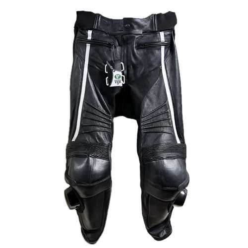 Кожено мото яке MotoGp black/white