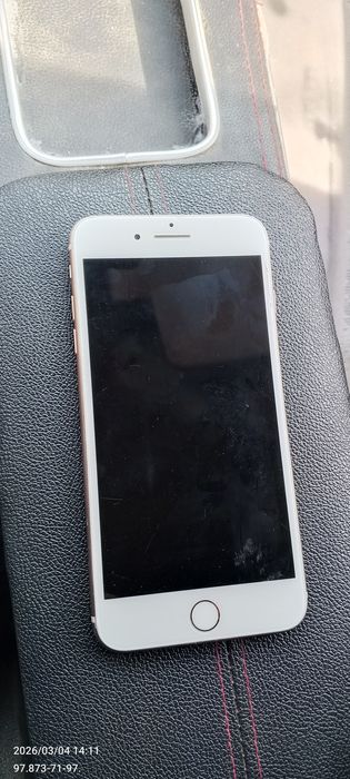 iPhone 8 + gold rang. ideal holatda