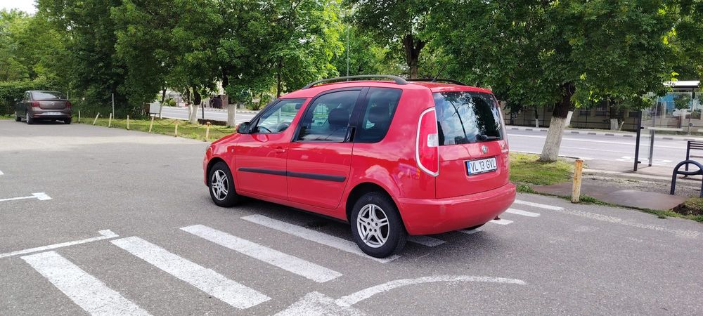 Skoda Roomster Facelift Anu 2013 Euro 5 Motor 1200 Benzină De 105 Cai În 4 Pistoane Climă Ok Jante ÎNMATRICULATĂ RECENT PE RO